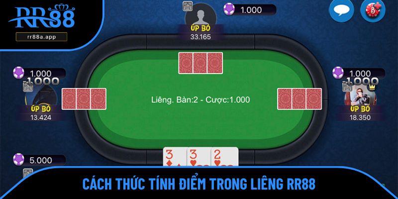Cách thức tính điểm trong liêng RR88