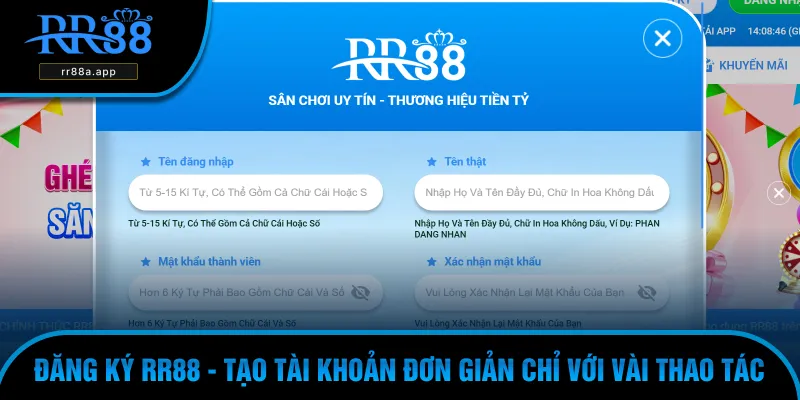 đăng ký RR88