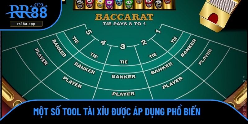 Một số tool tài xỉu được áp dụng phổ biến 